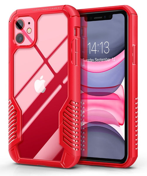 New Rugged Heavy Duty Shock-Resistant Protective Cover For iPhone 11 Pro Max Series