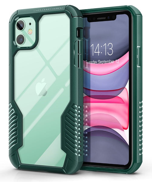New Rugged Heavy Duty Shock-Resistant Protective Cover For iPhone 11 Pro Max Series