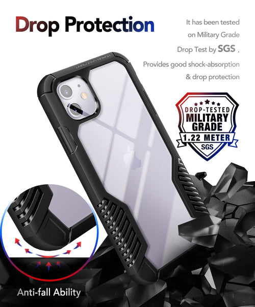 New Rugged Heavy Duty Shock-Resistant Protective Cover For iPhone 11 Pro Max Series