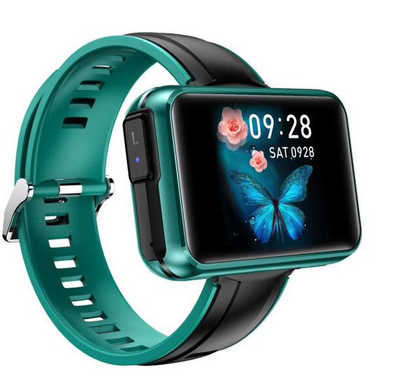 New 2-In-1 Wireless Bluetooth Headset 1.4 Inch Big Screen Smart Watch For Android iPhones