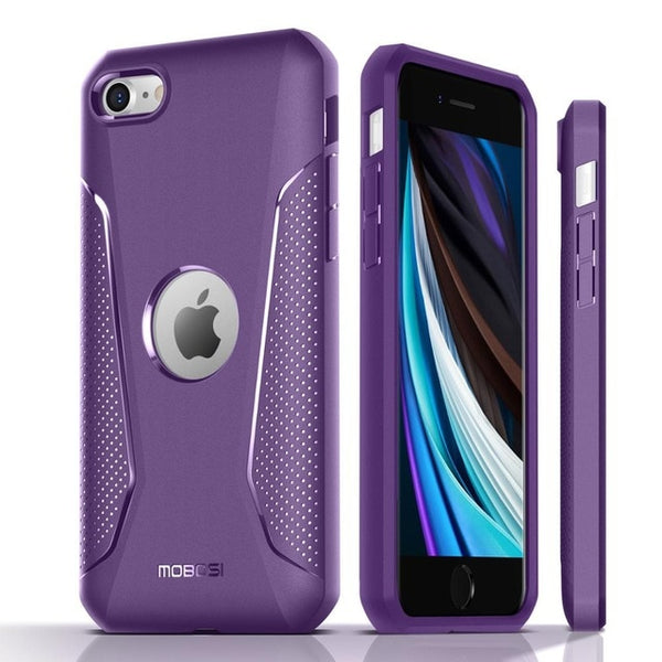 New Anti Slip Slim Lightweight Shock-Resistant Hybrid Matte Soft Phone Case For iPhone SE 2020