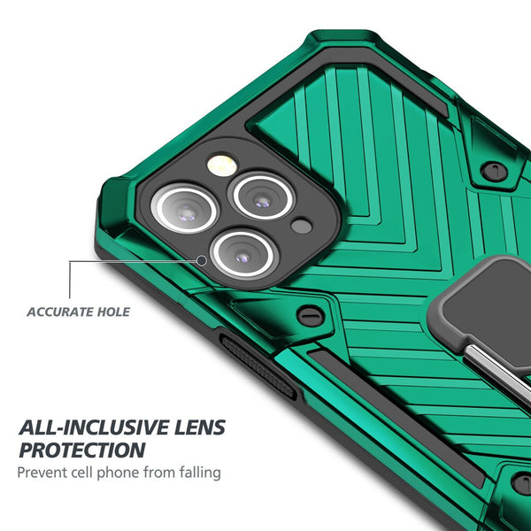New Shockproof Kickstand Armor Bumper Case For iPhone 12 11 Pro XR XS Max Series