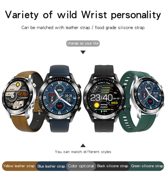 New IP68 Water-Resistant Unisex Fitness Tracker Smart Watch For Android IOS