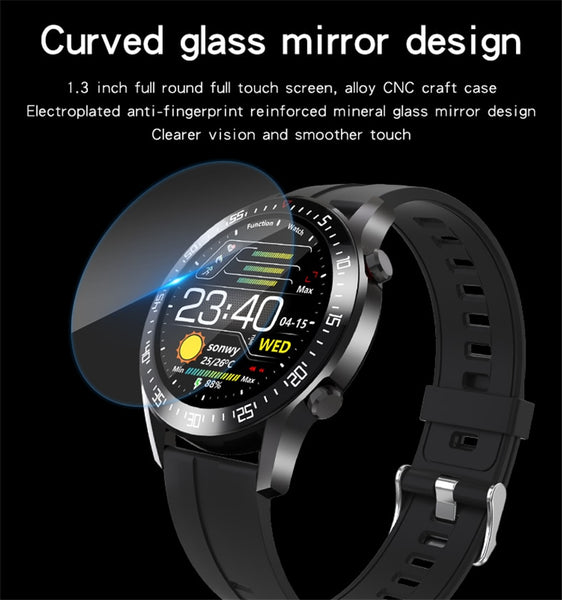 New IP68 Water-Resistant Unisex Fitness Tracker Smart Watch For Android IOS