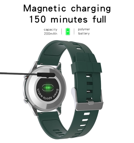New IP68 Water-Resistant Unisex Fitness Tracker Smart Watch For Android IOS
