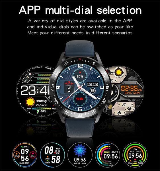 New IP68 Water-Resistant Unisex Fitness Tracker Smart Watch For Android IOS