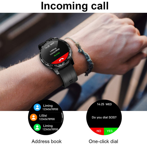 New Multisport Fitness Tracker Men's Smart Watch Fitness Tracker With Bluetooth Call Function