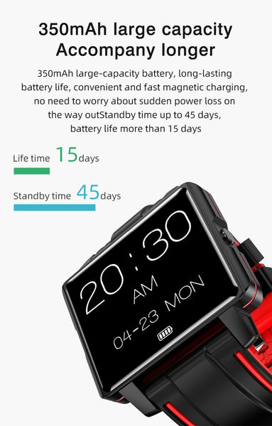 New IP68 Waterproof Fitness Tracker Men's Sport Smartwatch