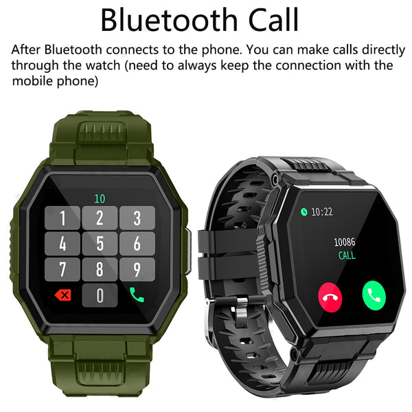 New Full Touch Screen Fitness Tracker Smart Watch With Bluetooth Call Feature For Android IOS