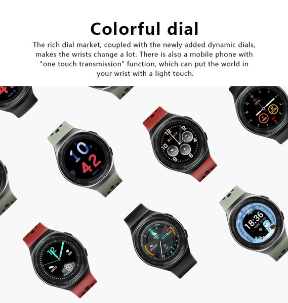 New 8GB Memory Full Touch Screen Smart Watch Fitness Tracker With Music Call Features For Android IOS