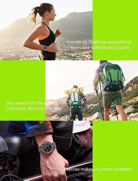 New Multi-Mode Sports Outdoor Rugged Fitness Tracker Smart Watch With Bluetooth Call & Music Features For Android IOS