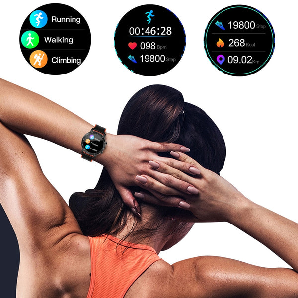 New IP68 Waterproof Durable Battery Fitness Tracker Smart Watch For iPhone Androids
