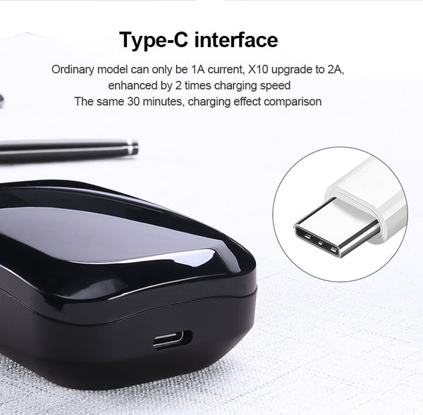 New True Wireless Bluetooth Stereo Headset Sport Earbuds With 3500mAh Charging Box