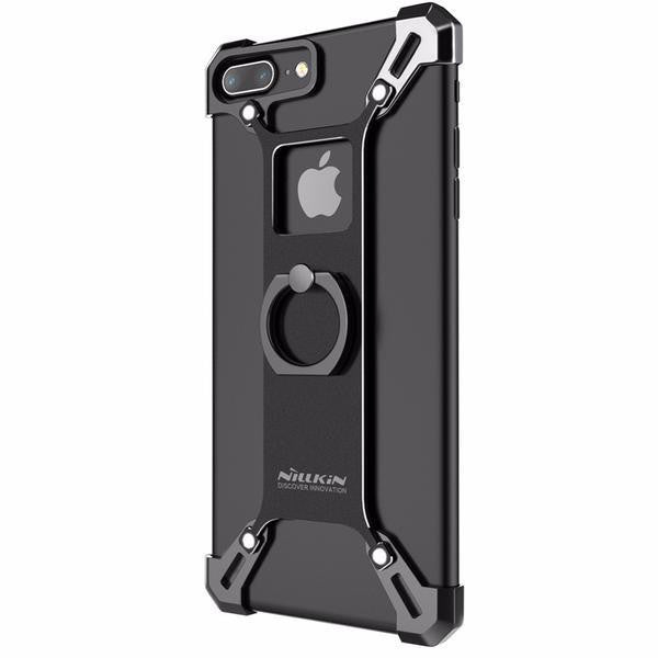New Stylish Alloy Smart Luxury Case with Ring Kickstand for Apple iPhone 6 / 6S / 7 / 7 Plus / Huawei.
