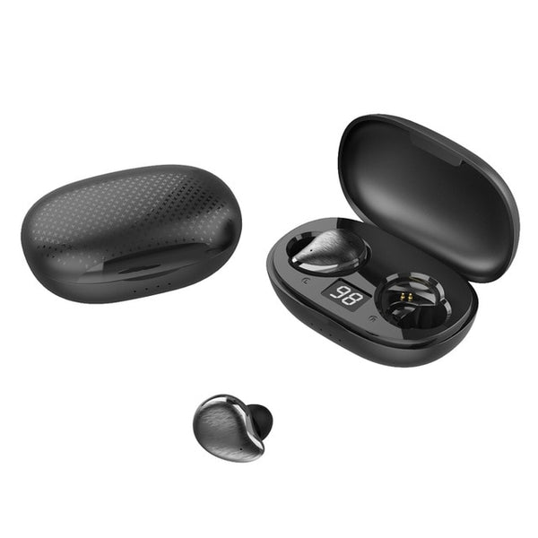 New Bluetooth Wireless Gaming Earbuds Headset With Charging Box For iPhones Androids