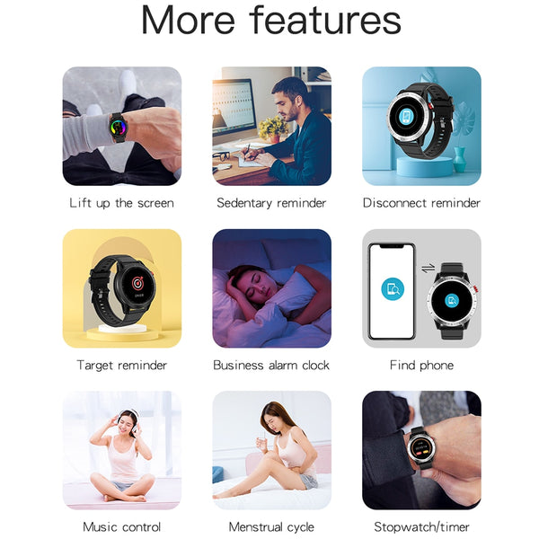 New Waterproof Sport Fitness Tracker Smart Watch With Multi-Sport Mode For Android IOS