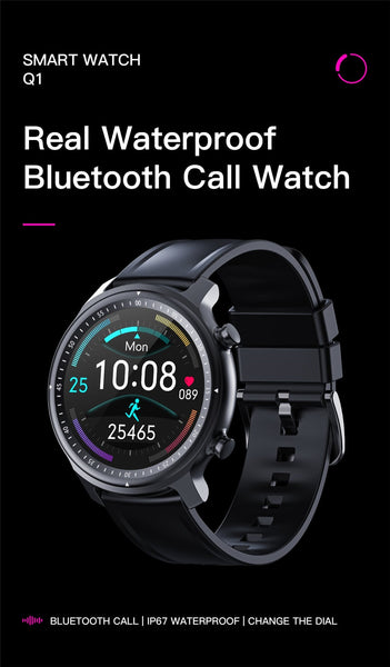 New Unisex Fitness Tracker Water-Resistant Smart Watch With Bluetooth Call Feature For Android IOS