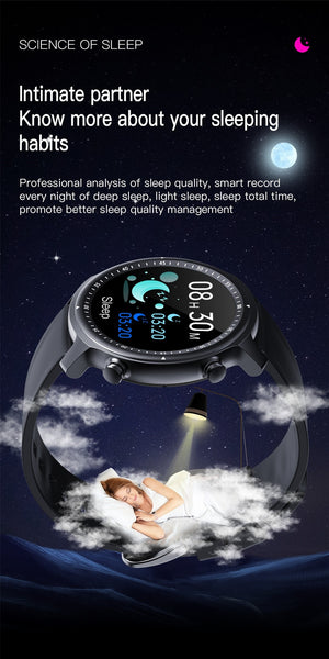 New Unisex Fitness Tracker Water-Resistant Smart Watch With Bluetooth Call Feature For Android IOS