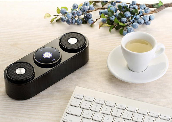 2.1 Channel Powerful Bass Stereo Wireless Bluetooth Speaker With Microphone FM Radio TF Card Play Touch Control.
