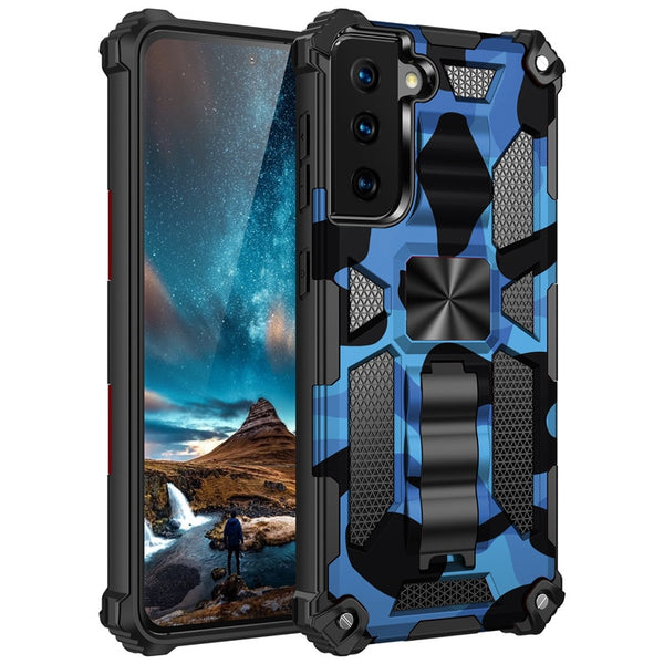 New Magnetic Kickstand Shock-Resistant Protective Case For Samsung Galaxy S23 S22 S21 Plus Ultra Series