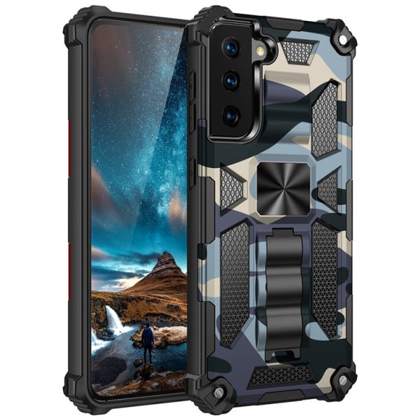 New Magnetic Kickstand Shock-Resistant Protective Case For Samsung Galaxy S23 S22 S21 Plus Ultra Series