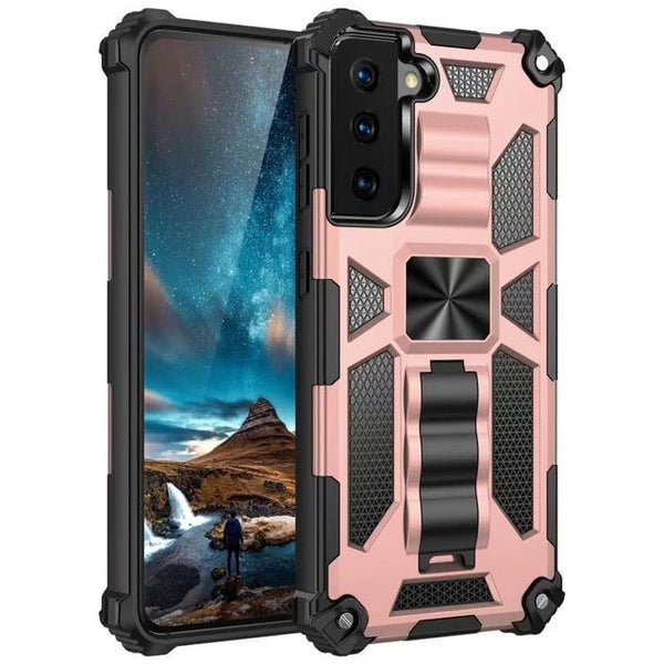 New Magnetic Kickstand Shock-Resistant Protective Case For Samsung Galaxy S23 S22 S21 Plus Ultra Series