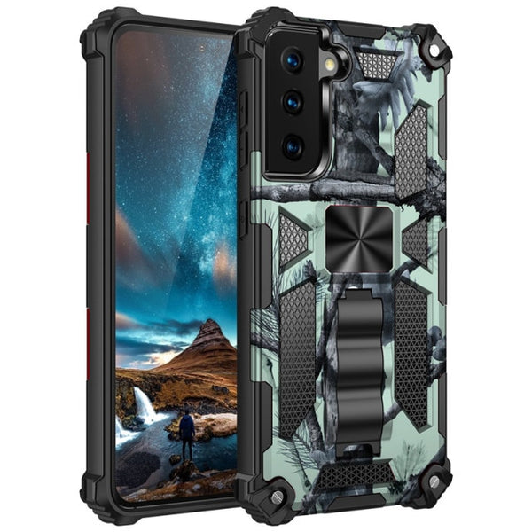 New Magnetic Kickstand Shock-Resistant Protective Case For Samsung Galaxy S23 S22 S21 Plus Ultra Series