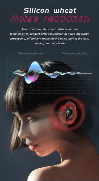 New Bluetooth 5.1 Wireless Gaming 8D Stereo IPX6 Water-Resistant Earbuds Headset With Carrying Box