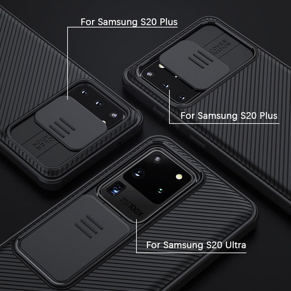 New Camera Slide Protective Cover Case For Samsung Galaxy S21 S20 Note 20 Series