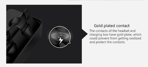 New True Wireless Stereo Bluetooth Earphone Headset Wireless Earbuds with Charge Box.
