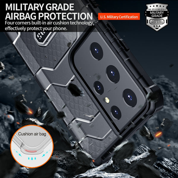 New Shock-Resistant Military Grade Cover Case For iPhone 14 13 12 Samsung Galaxy S22 S21 Series
