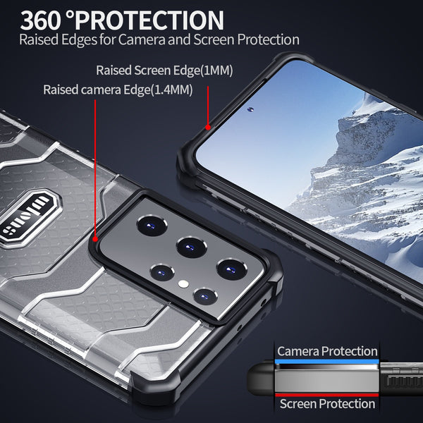 New Shock-Resistant Military Grade Cover Case For iPhone 14 13 12 Samsung Galaxy S22 S21 Series