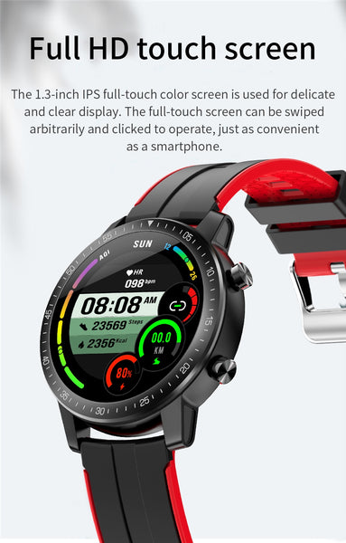New IP68 Waterproof Durable Battery Fitness Tracker Smart Watch For iPhone Androids