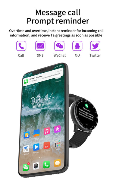 New IP68 Waterproof Sports Fitness Tracker Smart Watch For Android IOS