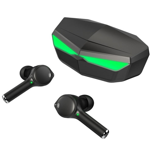 New True Wireless Low Latency Bluetooth Water-Resistant Noise Cancelling HiFi Bass Headset Gaming Earbuds With Mic