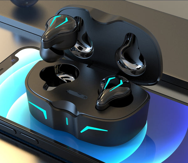 New Bluetooth 5.1 True Wireless Gamer Headset Earbuds With Microphone For Android iPhones