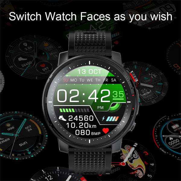 New Multifunctional Water-Resistant Fitness Tracker Sports Smart Watch For Android IOS