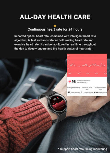 New Full Touch Fitness Tracker Sports Smart Watch For Androids IOS