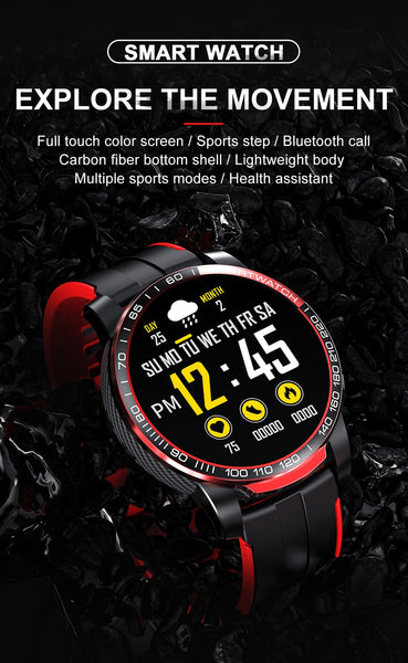 New Multisport Fitness Tracker Men's Smart Watch Fitness Tracker With Bluetooth Call Function