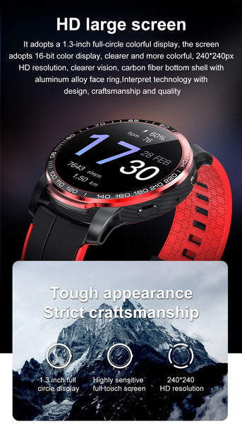 New Multisport Fitness Tracker Men's Smart Watch Fitness Tracker With Bluetooth Call Function