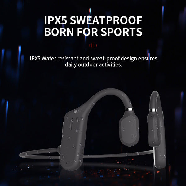 New Bluetooth 5.0 Open Ear Wireless Surround Sound HD Stereo Sports Headphones Headset