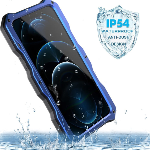 New Rugged Armor Protective Camera Slide Bumper Case With Kickstand For iPhone 13 12 Pro Max Series