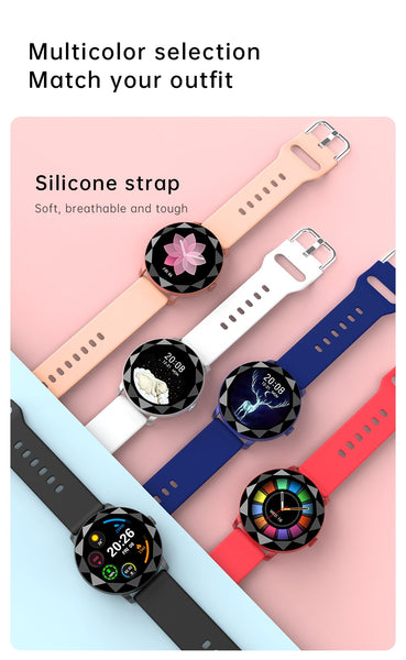 New Electronic Movement Fitness Tracker IP68 Waterproof Sports Smart Wrist Watch