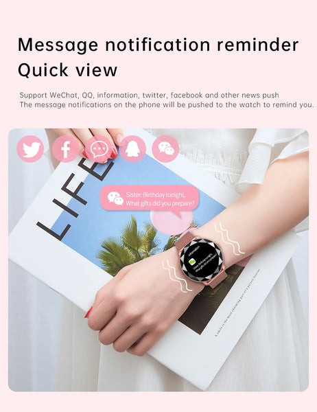 New Electronic Movement Fitness Tracker IP68 Waterproof Sports Smart Wrist Watch