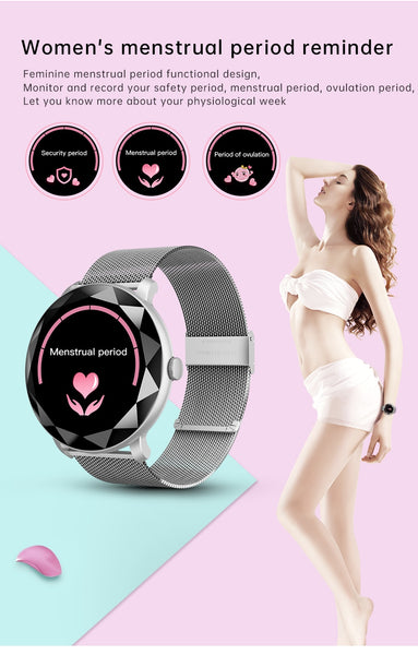 New Electronic Movement Fitness Tracker IP68 Waterproof Sports Smart Wrist Watch