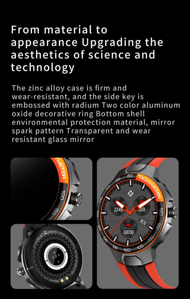New IP68 Waterproof Fitness Motion Sports Fitness Tracker Smart Watch