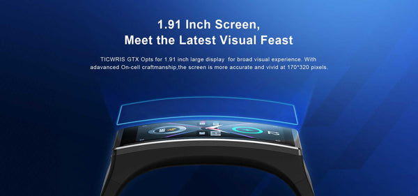 New 1.9'' Bluetooth 5.0 Smart Wrist Watch Fitness Tracker For iPhones Androids