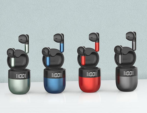New Bluetooth Wireless Gaming Headset Touch Control Ultra Compact Earbuds For Androids iPhones
