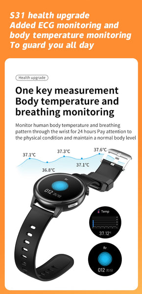 New Multi-Sport Fitness Tracker Smart Watch With Heart Rate Monitor For Android IOS