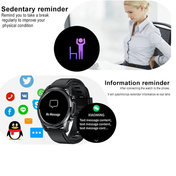 New Fitness Tracker Sports Smart Watch With Thermometer For Android IOS